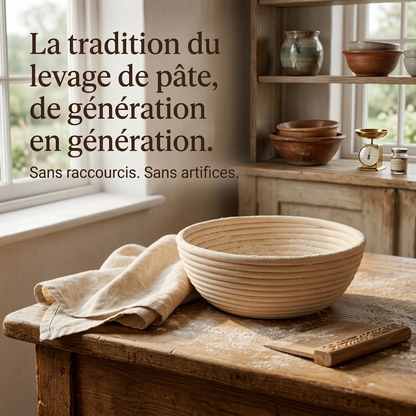Banneton Artisanal en Rotin